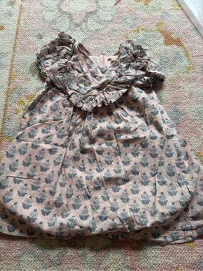 Pink Chicken floral metallic dress (size 5Y)
